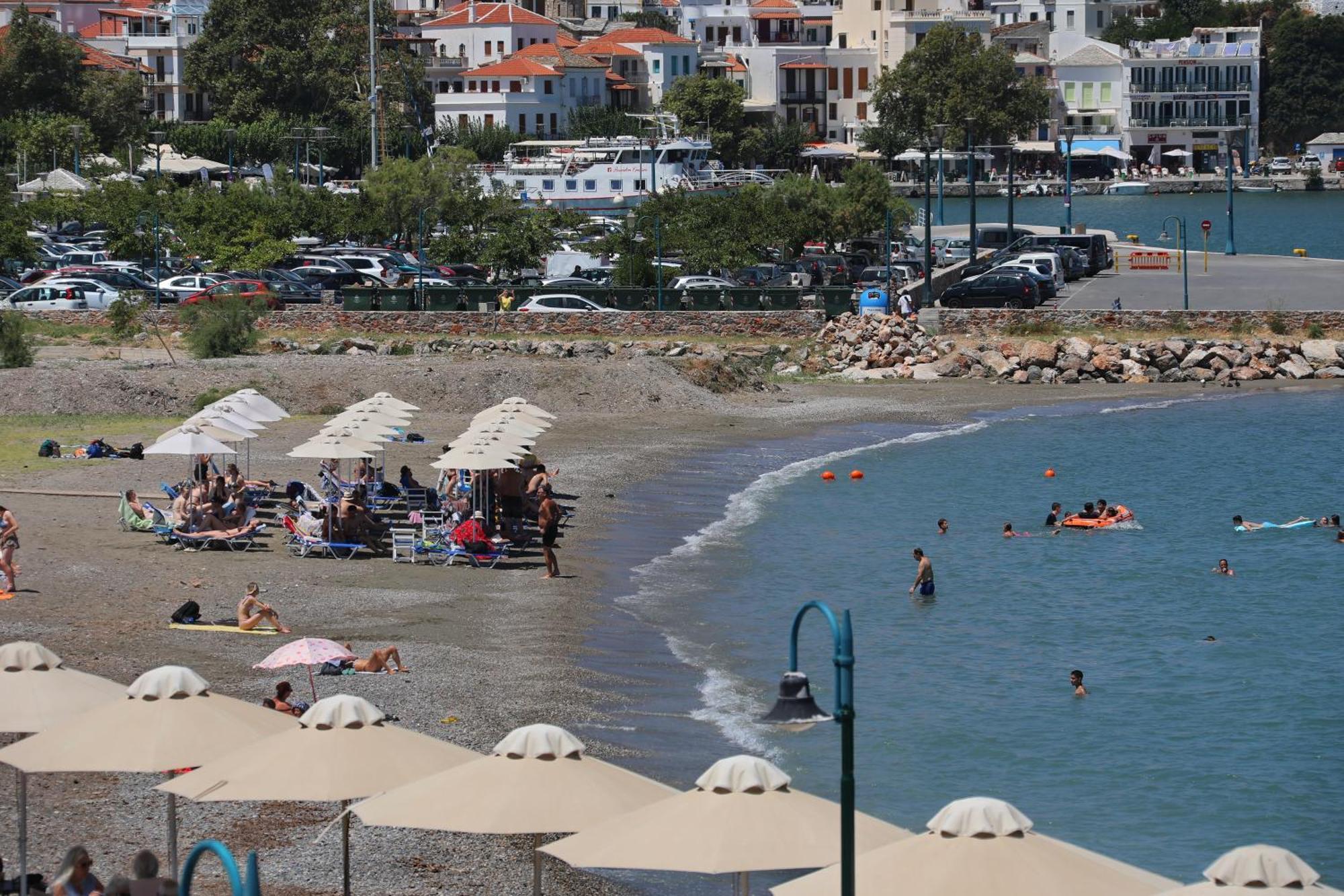Hotel Mamma Mia à Skopelos Extérieur photo