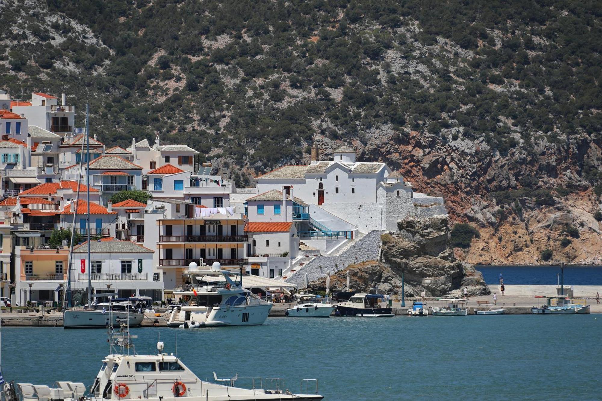 Hotel Mamma Mia à Skopelos Extérieur photo