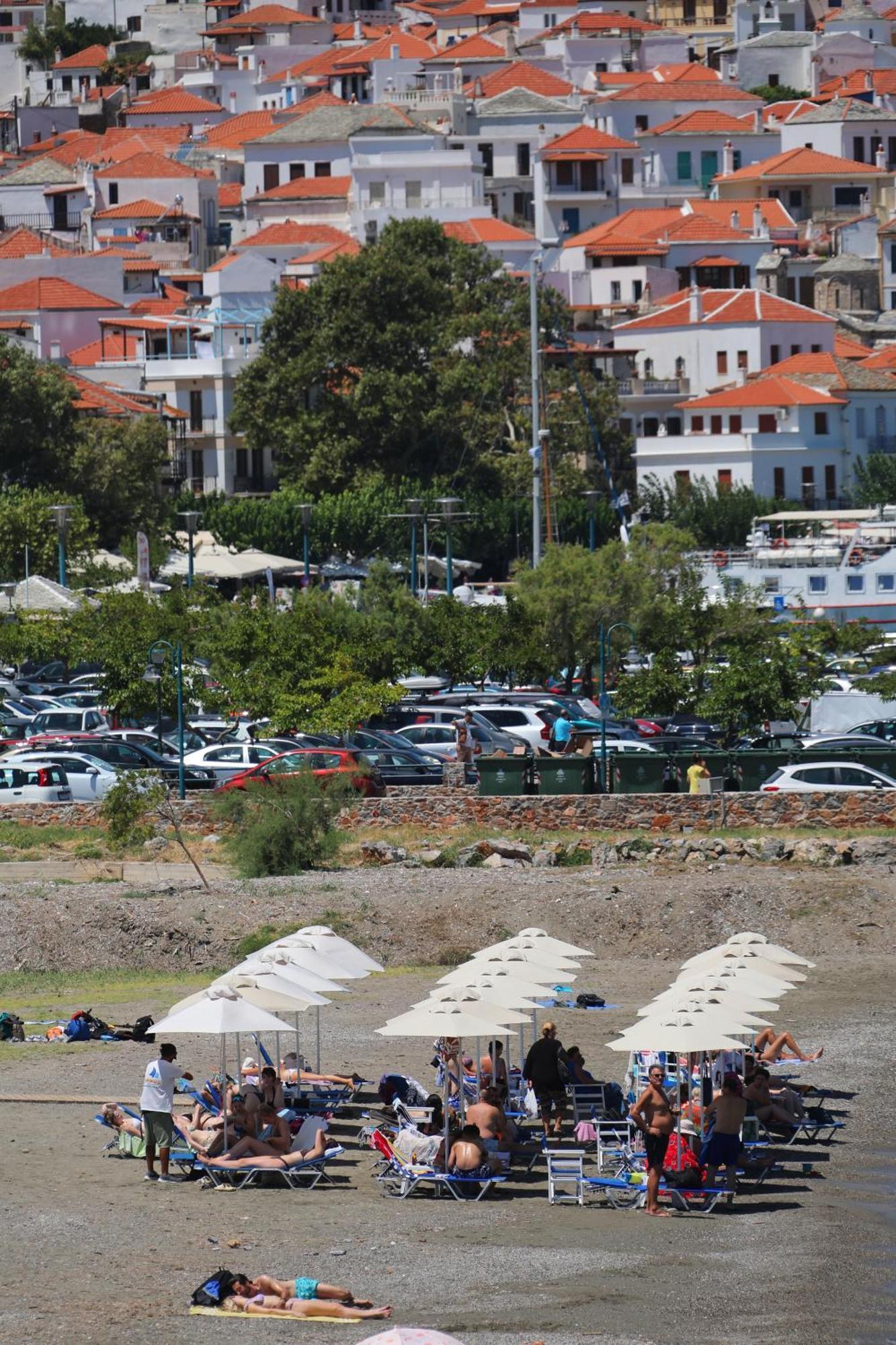 Hotel Mamma Mia à Skopelos Extérieur photo